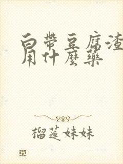 白带豆腐渣需要用什么药