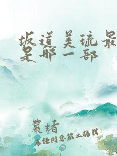 坂道美琉最猛的是哪一部