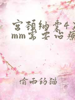 宫颈纳囊4×4mm需要治疗吗