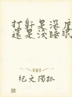 打鼾是深度睡眠还是浅睡眠?