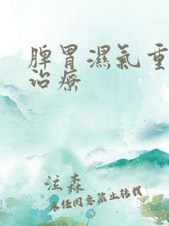 脾胃湿气重怎样治疗