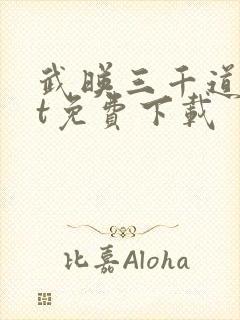 武映三千道txt免费下载