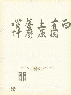 嘴唇上有白点是什么原因