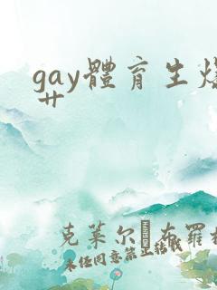 gay体育生爆艹