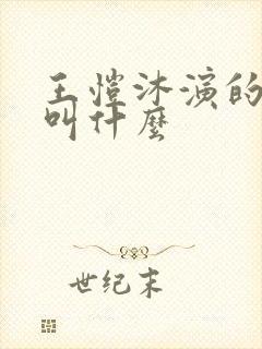 王恺沐演的短剧叫什么