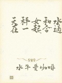 天秤女和水瓶男在一起合适吗