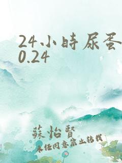 24小时尿蛋白0.24