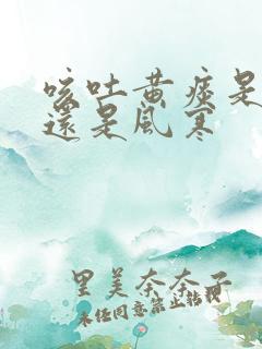 咳吐黄痰是风热还是风寒