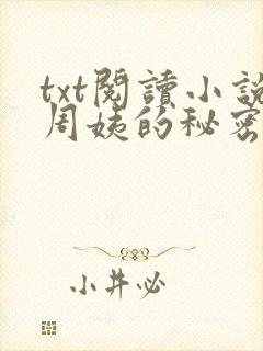 txt阅读小说周姨的秘密