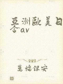 亚洲欧美日韩综合av