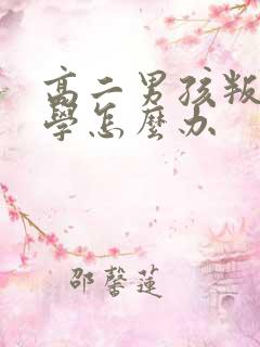 高二男孩叛逆厌学怎么办