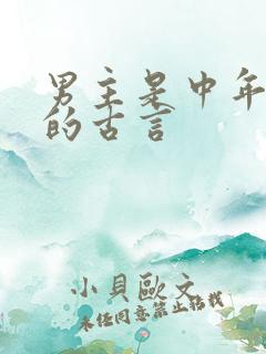 男主是中年皇帝的古言