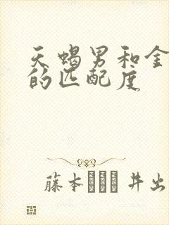 天蝎男和金牛女的匹配度