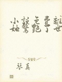 小说免费离婚后她惊艳了世界