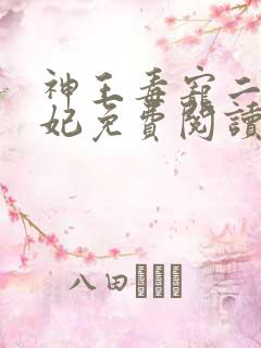 神王毒宠二嫁王妃免费阅读