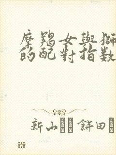 摩羯女与狮子男的配对指数