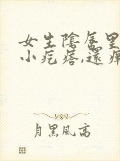 女生阴唇里面长小疙瘩,还痒痒