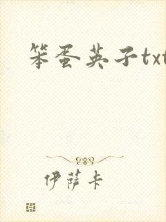 笨蛋英子txt