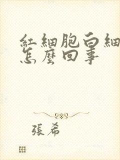 红细胞白细胞高怎么回事