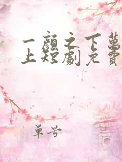 一颜之下万人之上短剧免费播放