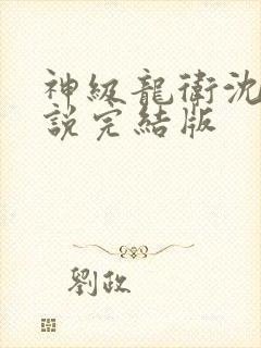 神级龙卫沈浪小说完结版