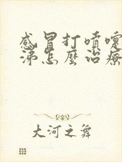 感冒打喷嚏流清涕怎么治疗啊