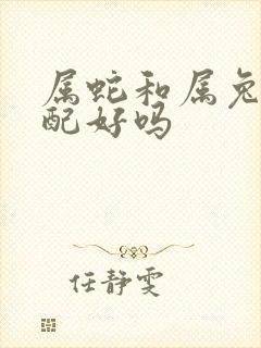 属蛇和属兔的婚配好吗