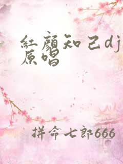 红颜知己dj版原唱
