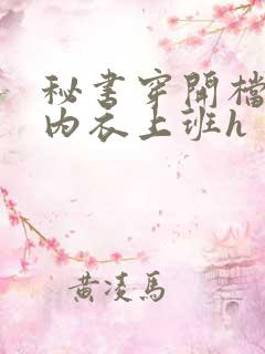 秘书穿开档情趣内衣上班h