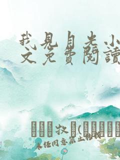 我见月光小说全文免费阅读