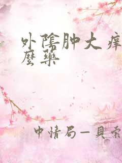 外阴肿大痒用什么药