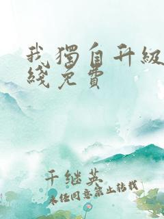 我独自升级 在线免费