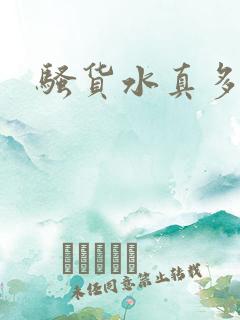 骚货水真多h