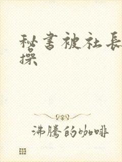 秘书被社长大人操