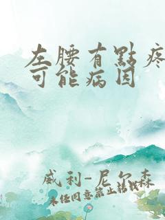 左腰有点疼痛的可能病因