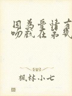 因为爱情有多美吻戏在第几集