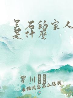 吴石的家人结局是什么