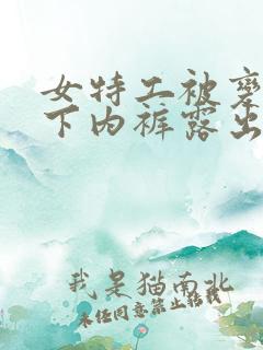 女特工被变态扒下内裤露出屁股