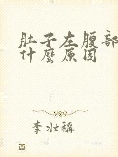 肚子左腹部疼痛什么原因