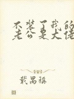 不装了我的傻子老公是大佬短剧全集