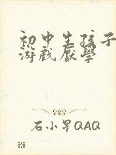 初中生孩子爱玩游戏厌学