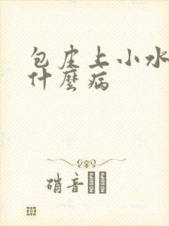 包皮上小水泡是什么病