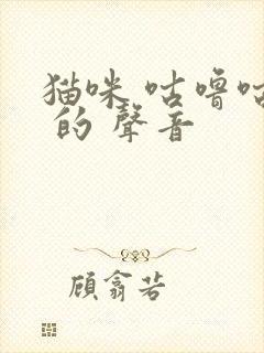 猫咪 咕噜咕噜 的 声音