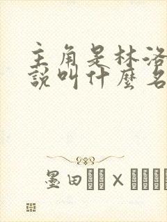 主角是林洛的小说叫什么名字