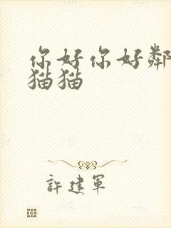 你好你好邻居躲猫猫