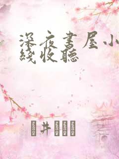 深夜书屋小说在线收听