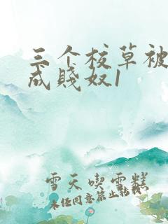 三个校草被调教成贱奴1