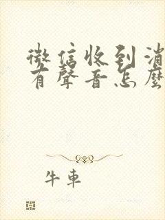 微信收到消息没有声音怎么办