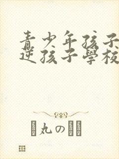 青少年孩子的叛逆孩子学校