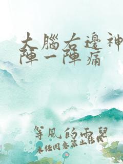 大脑右边神经一阵一阵痛